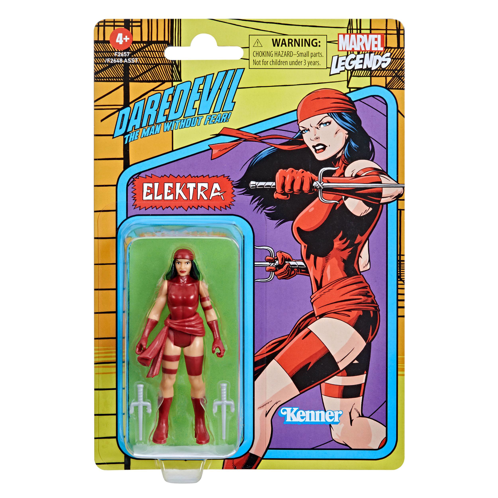 Marvel Legends Series - Retro Collection - Figurine Electra