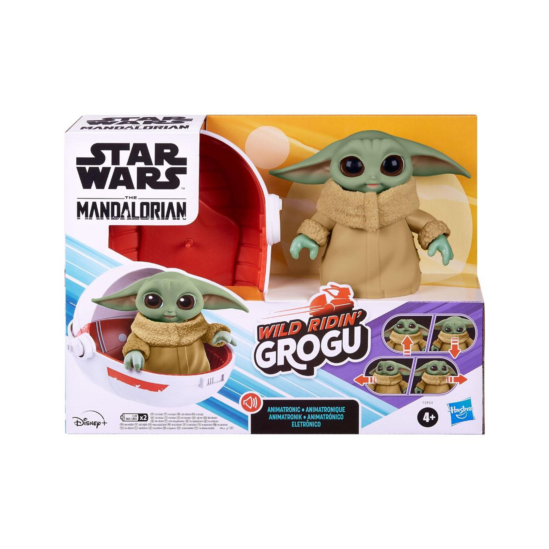 Star Wars - Le Mandalorien - Figurine interactive Grogu et son l