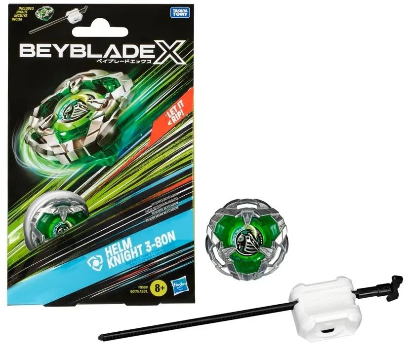 BEYBLADE X - Helm Knight 3-80N Starter Pack
