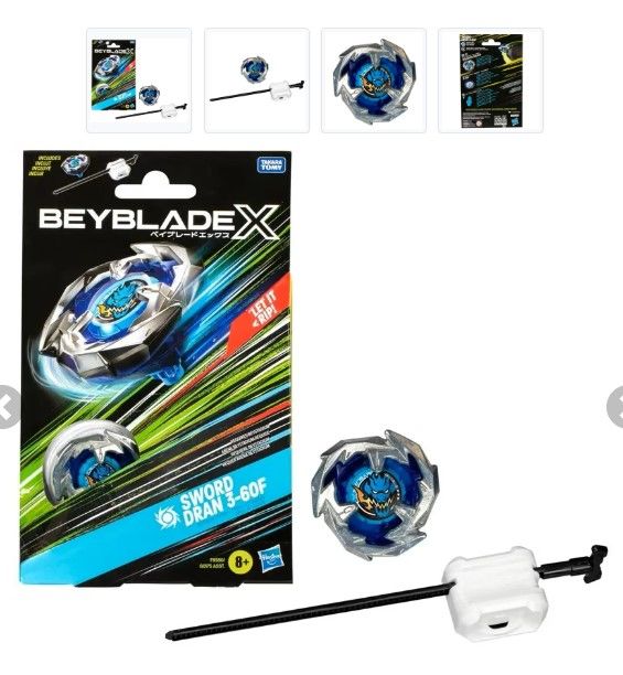 BEYBLADE X - Sword Dran 3-60F Starter Pack