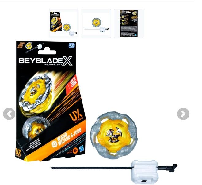 BEYBLADE X - Wand Wizard 5-70DB UX Starter Pack