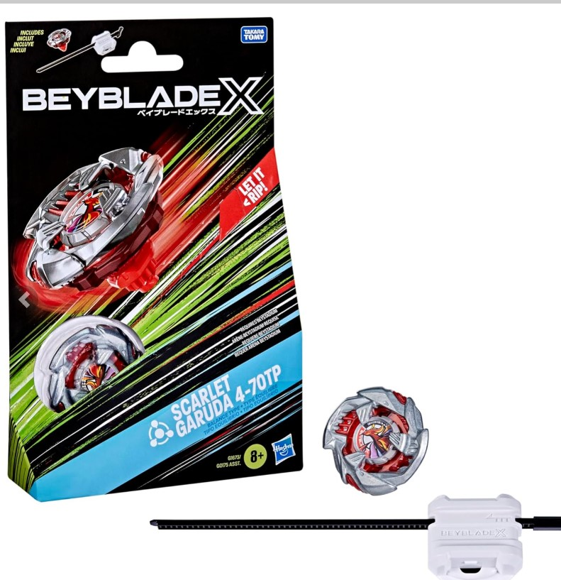 BEYBLADE X - Scarlet Garuda 4-70TP Starter Pack