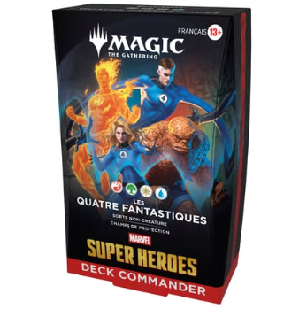 Commander Deck - Magic The Gathering - Marvel Super Heroes - Les Quatre Fantastiques