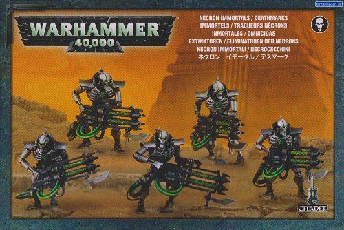 Warhammer 40,000 Necron Immortals/Deathmarks (2011, 5 Figuren)