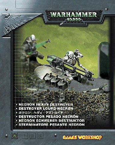 Necron Heavy Destroyer Box Warhammer 40K van Games Workshop