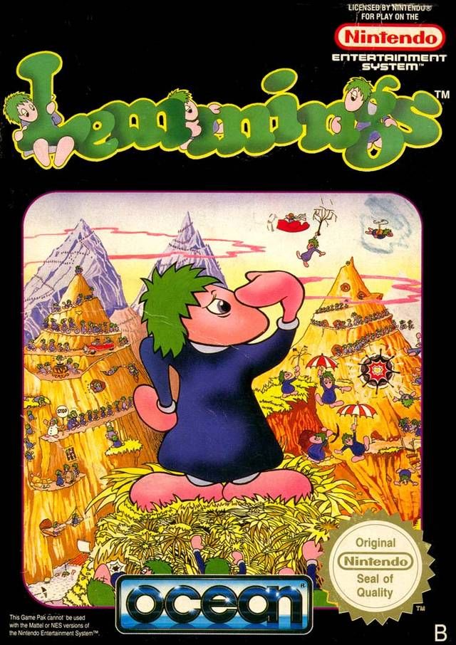 Lemmings NES EN BOITE