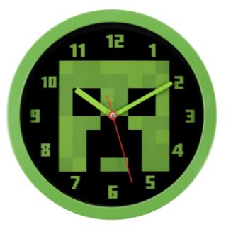 MINECRAFT - Creeper - Horloge Murale 25cm