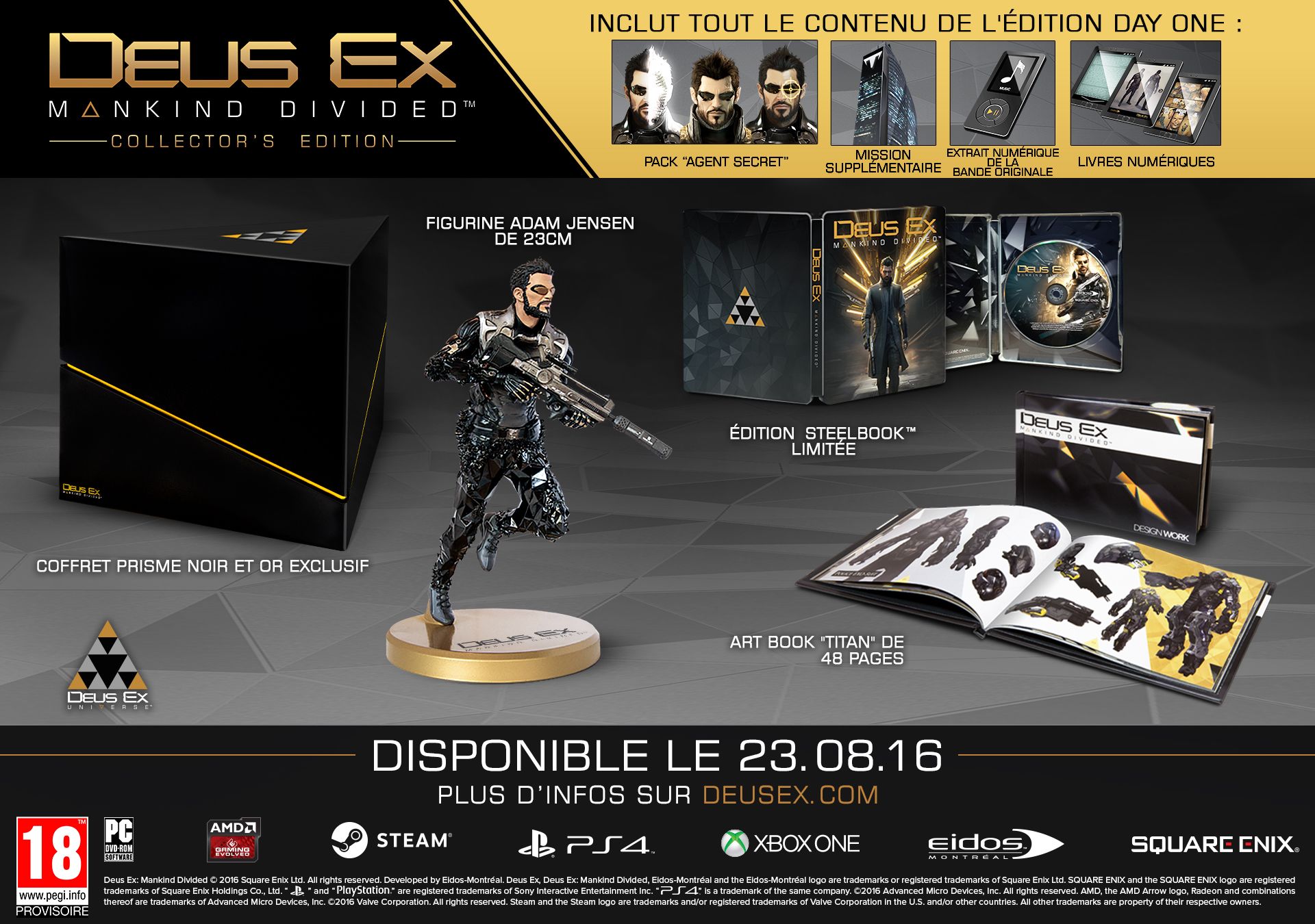Deus Ex : Mankind Divided Collector Edition