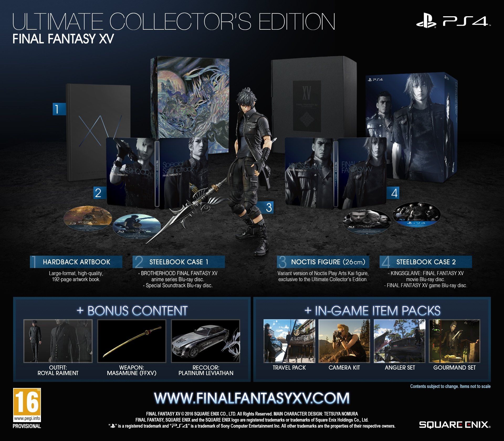 Final Fantasy XV Ultimate Collector\'s Edition