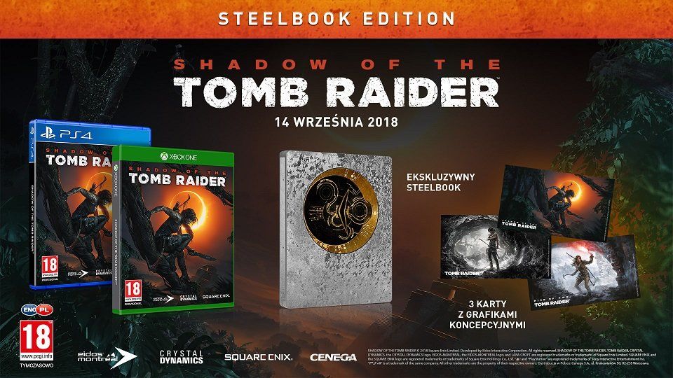 Shadow of the Tomb Raider - Limited Steelbook Edition