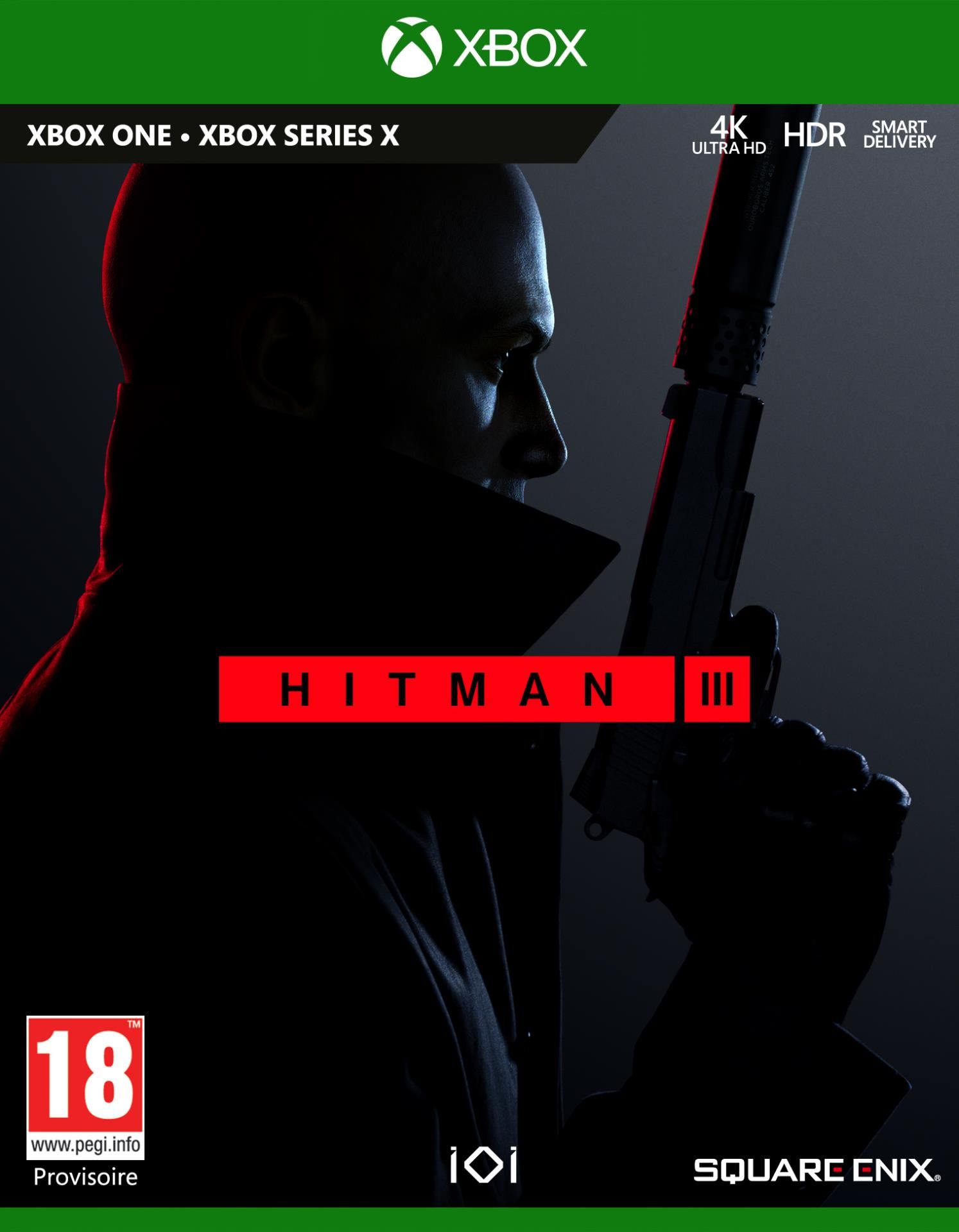 Carte de jeu Microsoft XBOX, HITMAN 3, pour Xbox série X, série S