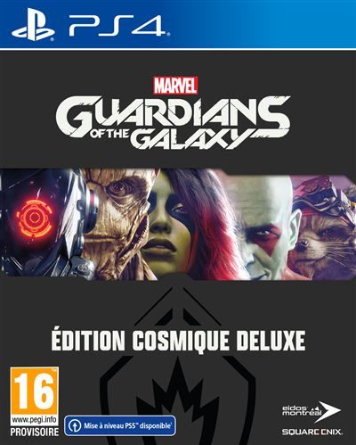 Marvel\'s Guardians of the Galaxy Cosmic Deluxe Ed Fr/nl Ps4