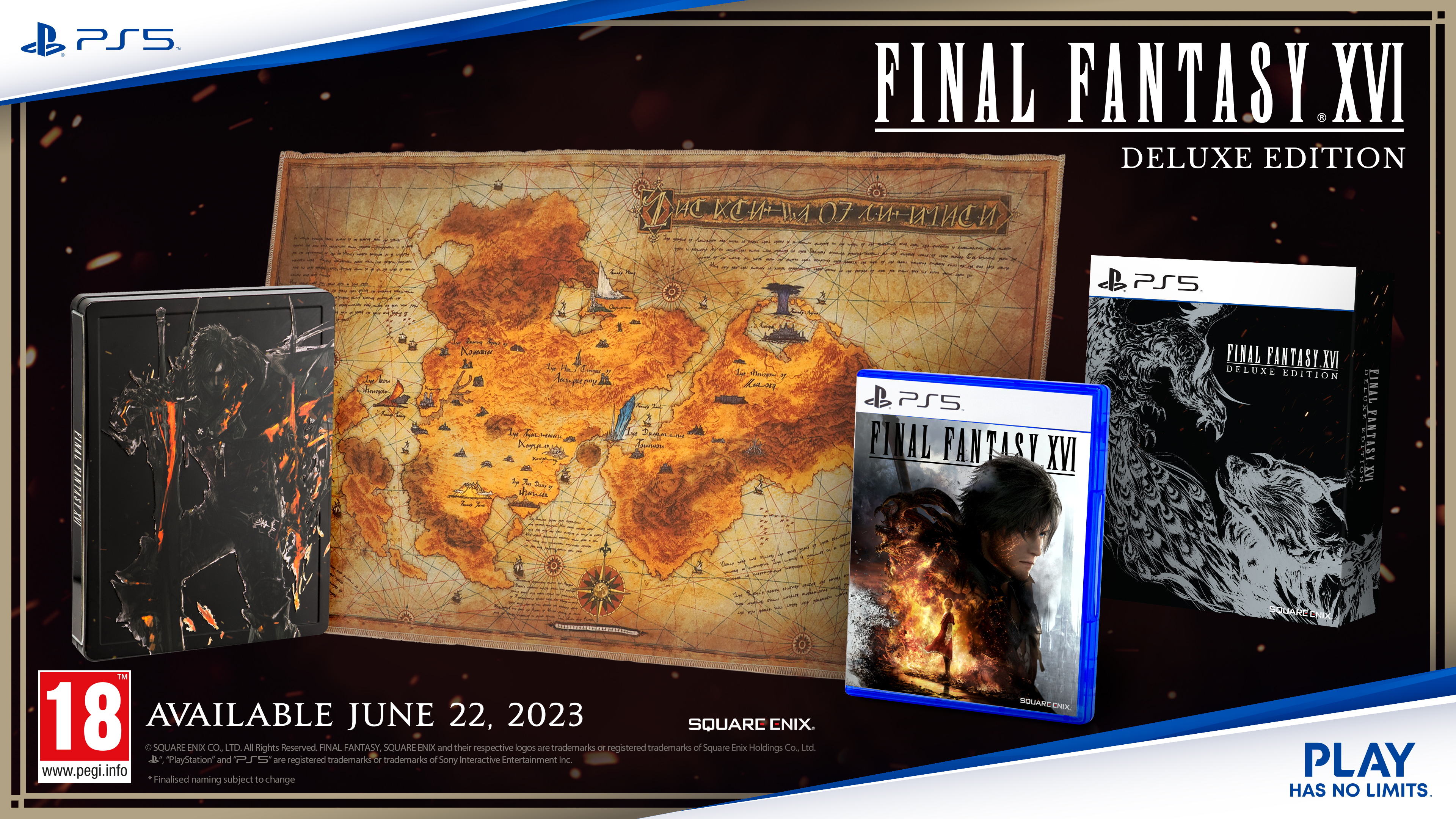 Final Fantasy XVI - Deluxe Edition