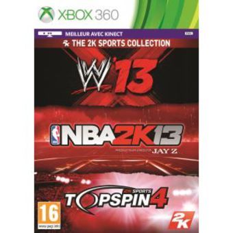Compilation 2K : W13, NBA 2k13, Top Spin 4