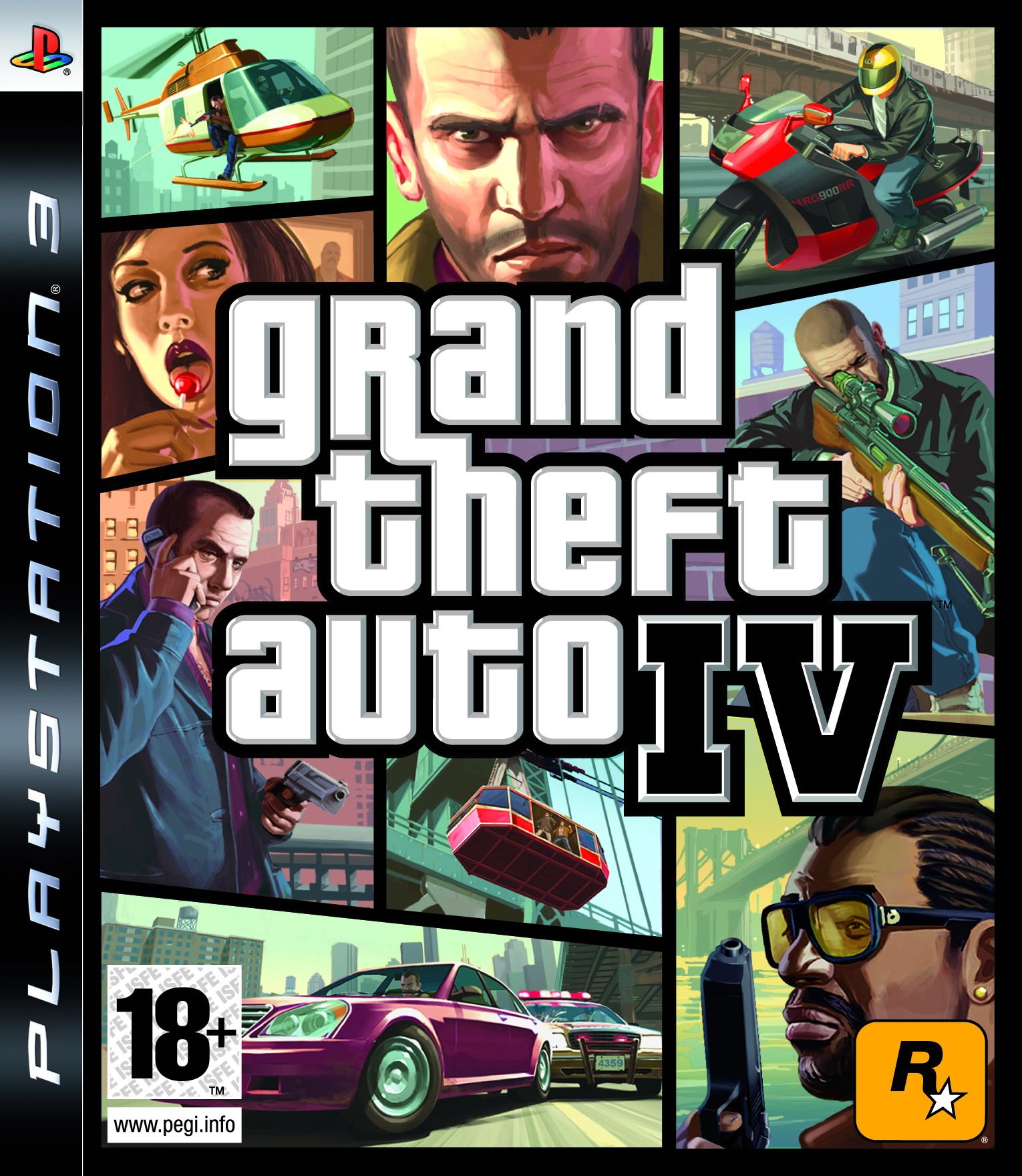 Grand Theft Auto 4 NL-FR