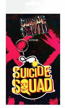 Suicide Squad - Bomb Rubber Keychain