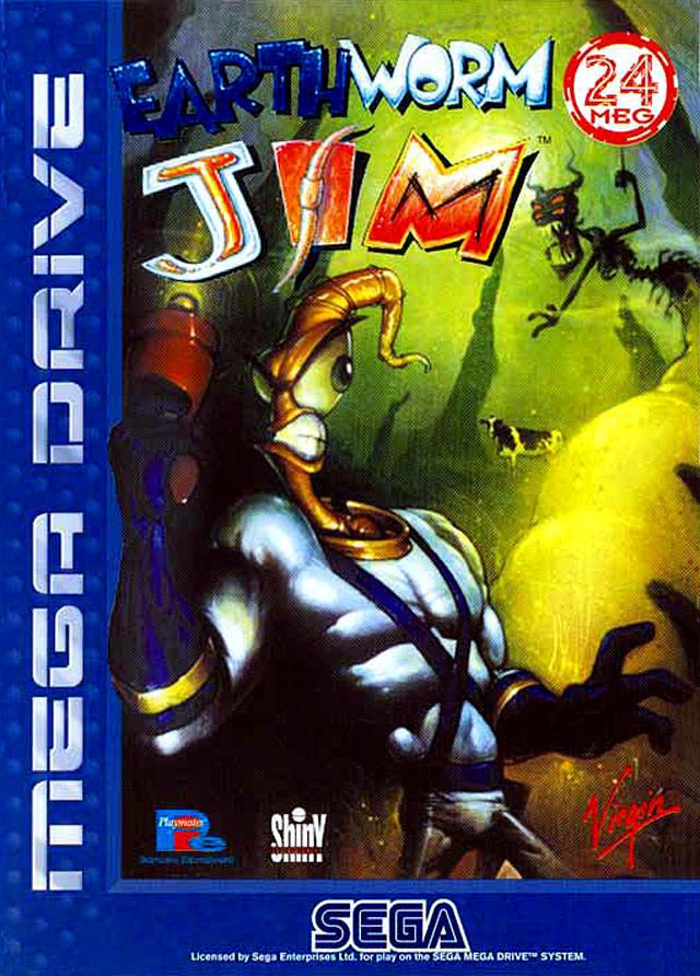 Mega drive earthworm jim