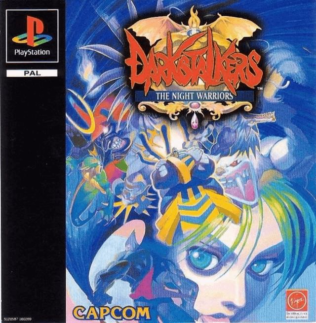 Darkstalkers The night Warriors PS1 PAL