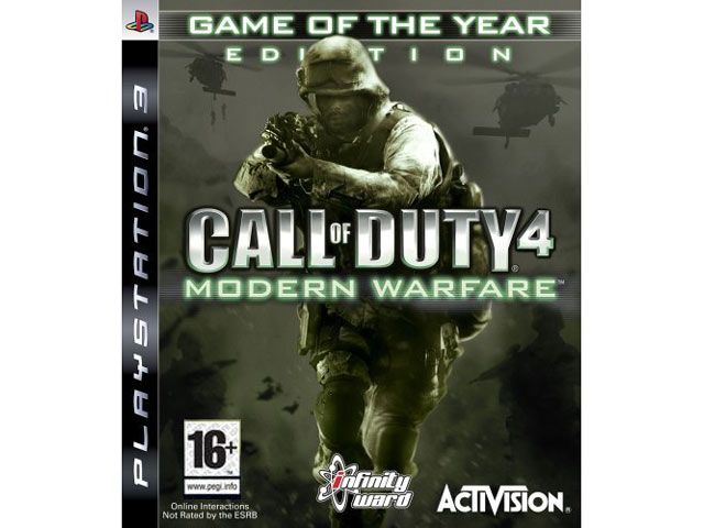 Call of Duty 4 : Modern Warfare GAME OF THE YEAR