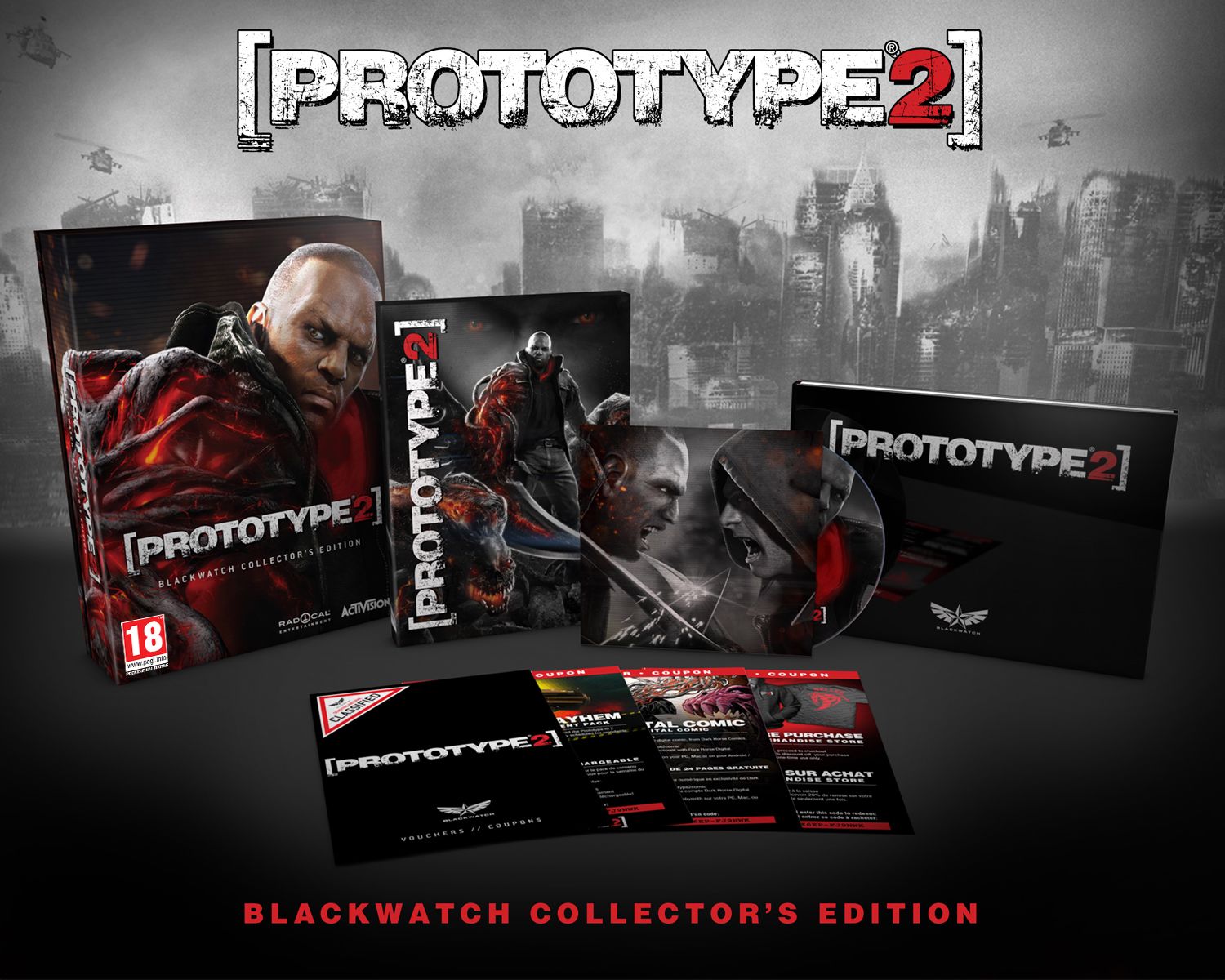 Prototype 2 Blackwatch Collector Edition