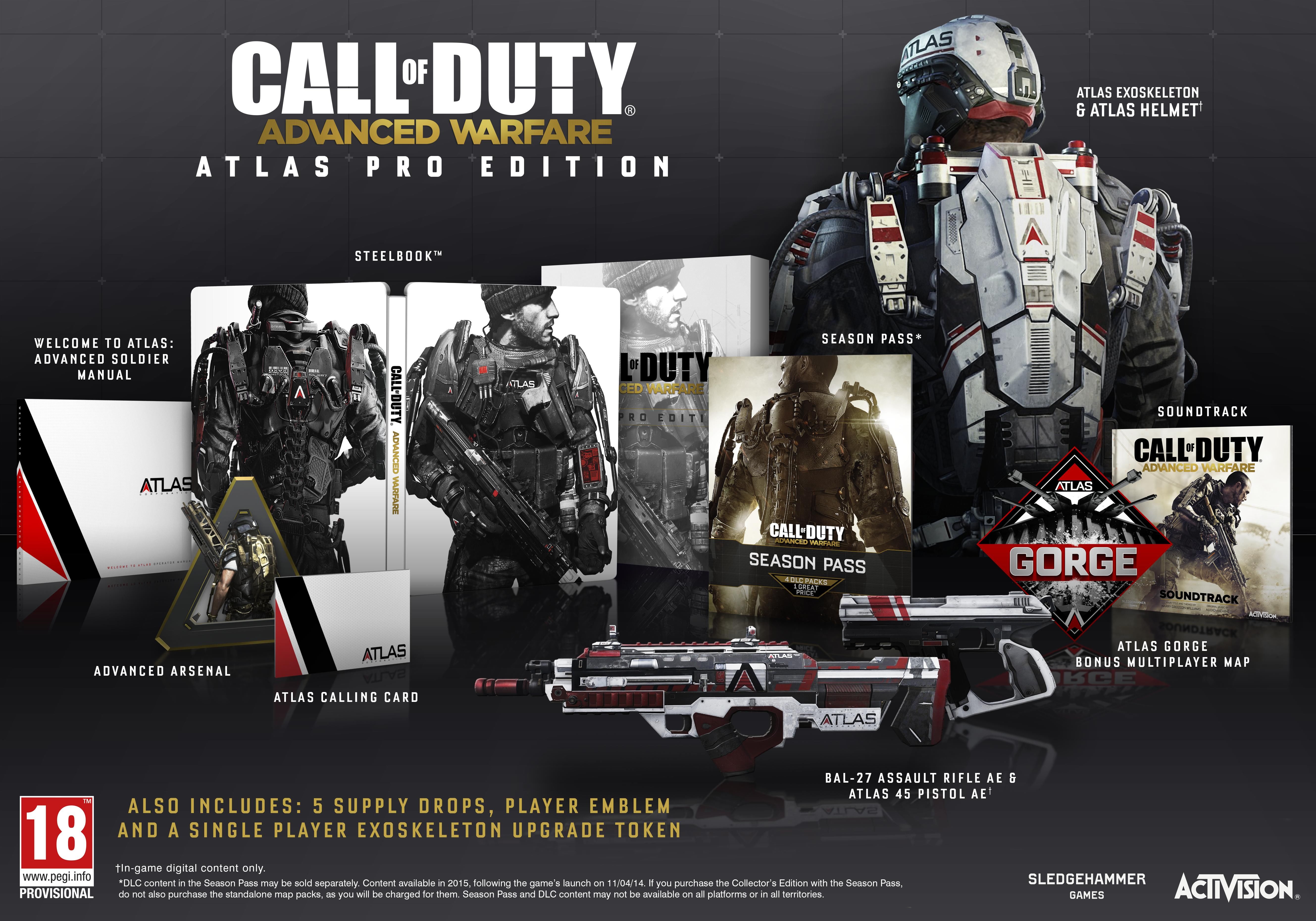 Call of Duty Advanced Warfare Atlas Pro Edition