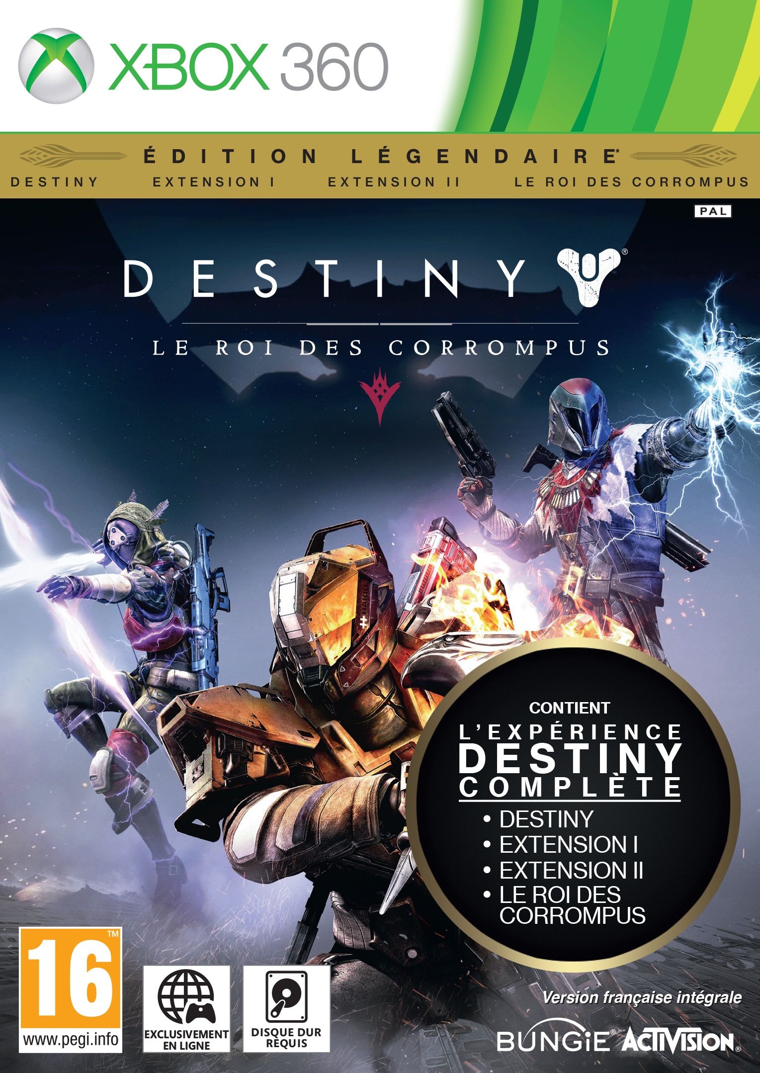 Destiny : Le Roi des Corrompus Legendary Edition