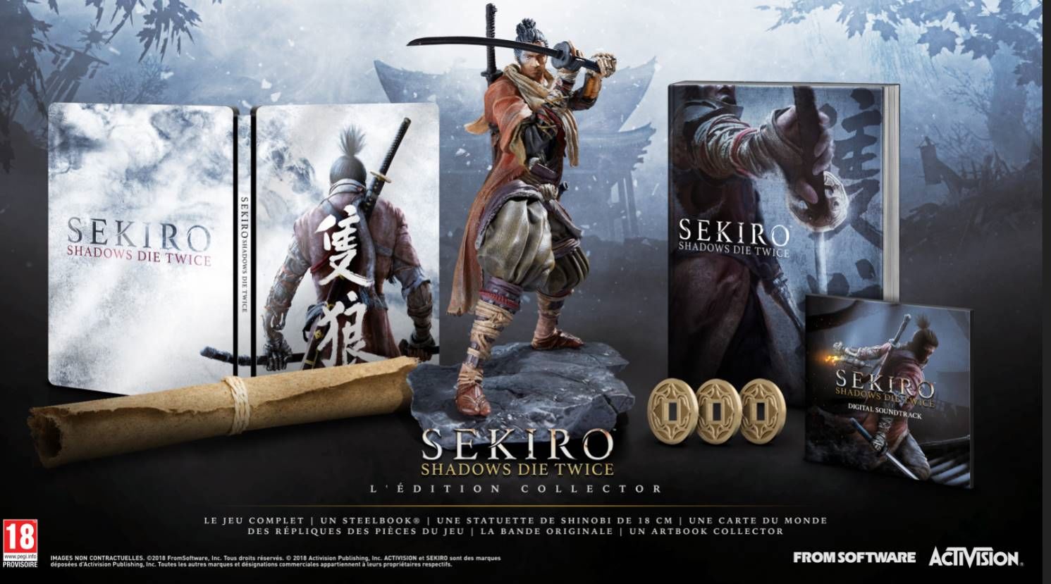 Sekiro : Shadows Die Twice Collector Edition (sold out)