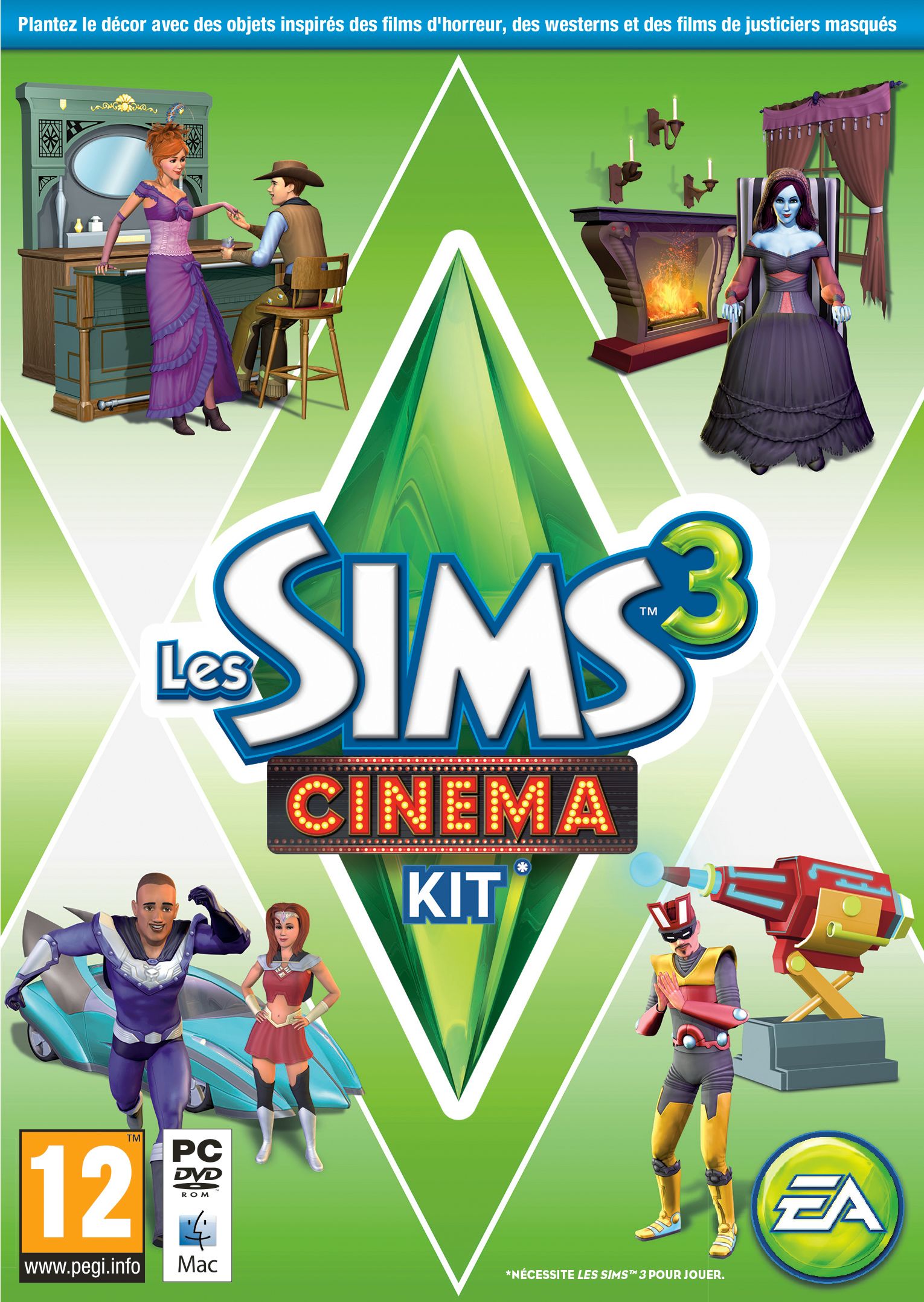 Les Sims 3 Cinéma Kit