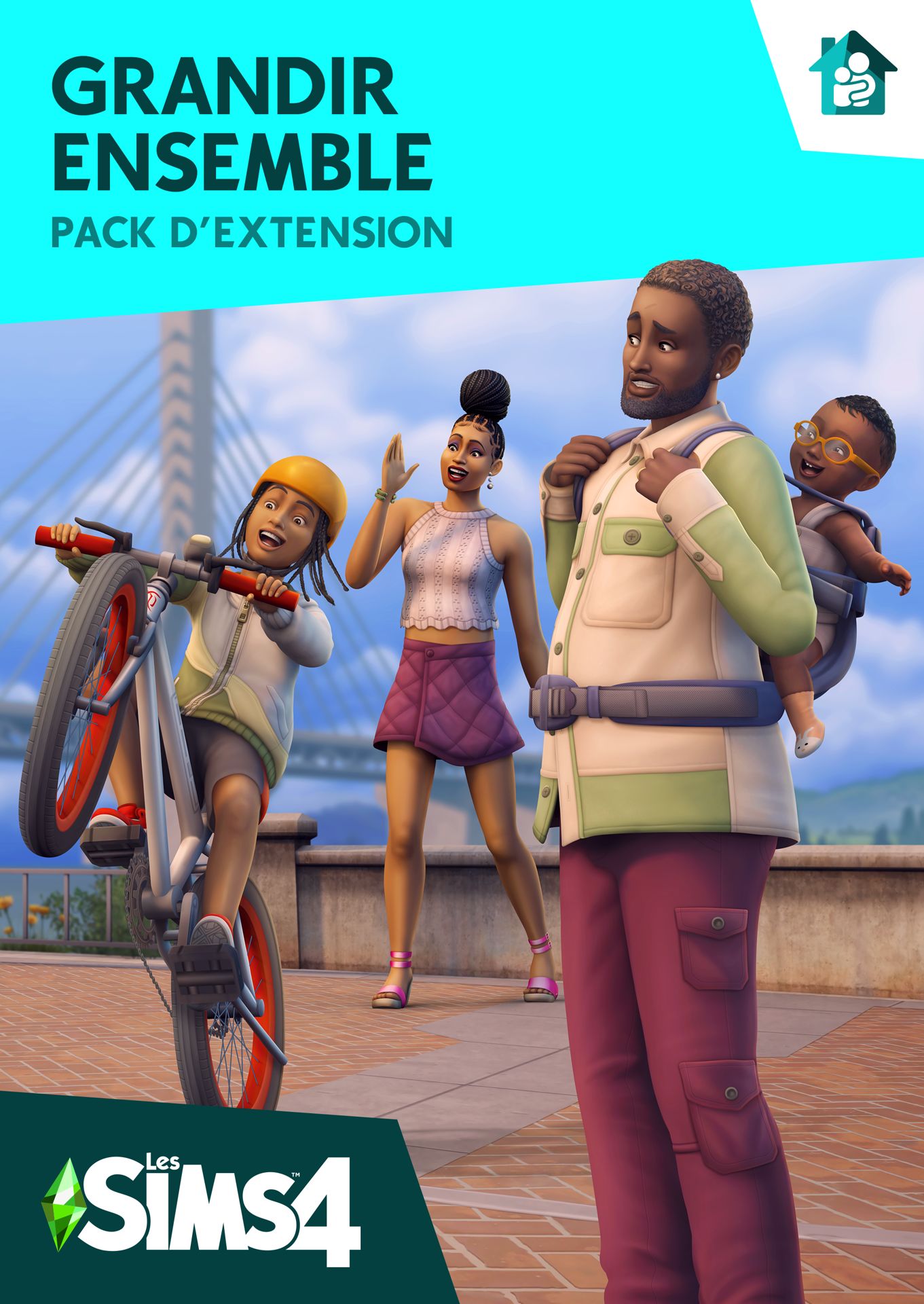 Les Sims 4 : Pack d\'extension Grandir Ensemble (Code-in-a-box)