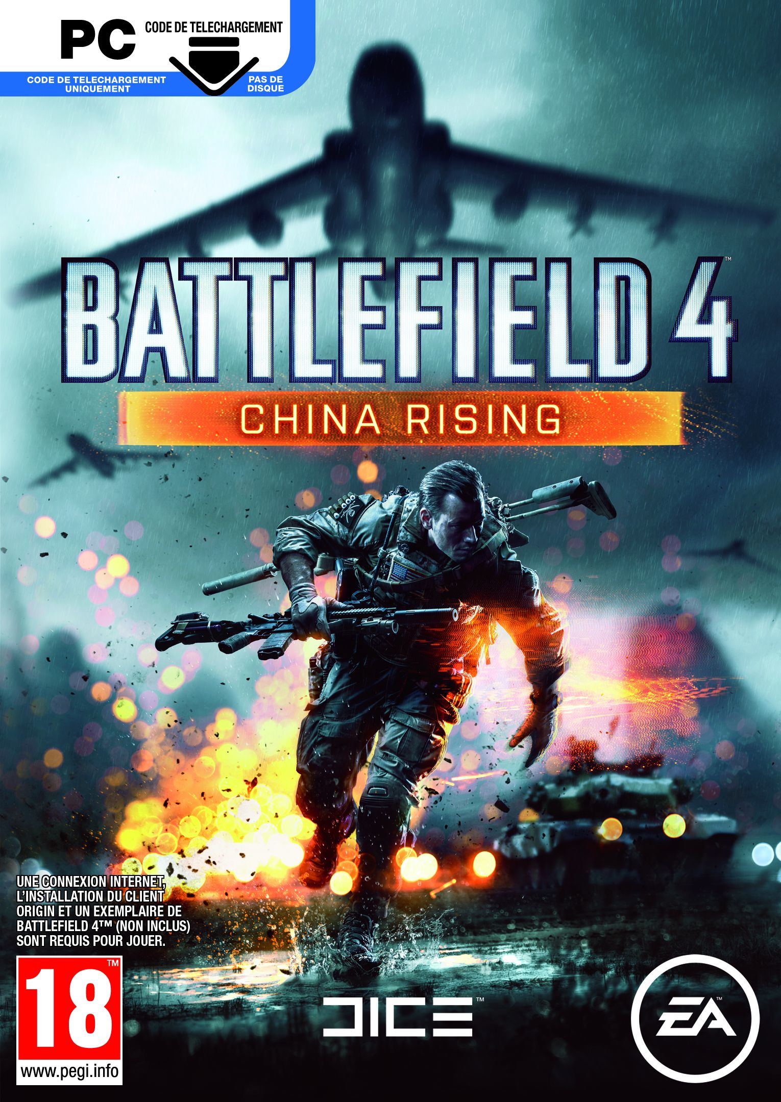 Battlefield 4 China Rising (code-in-a-box)
