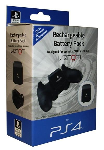 Venom Gaming Rechargeable Battery Pack Black