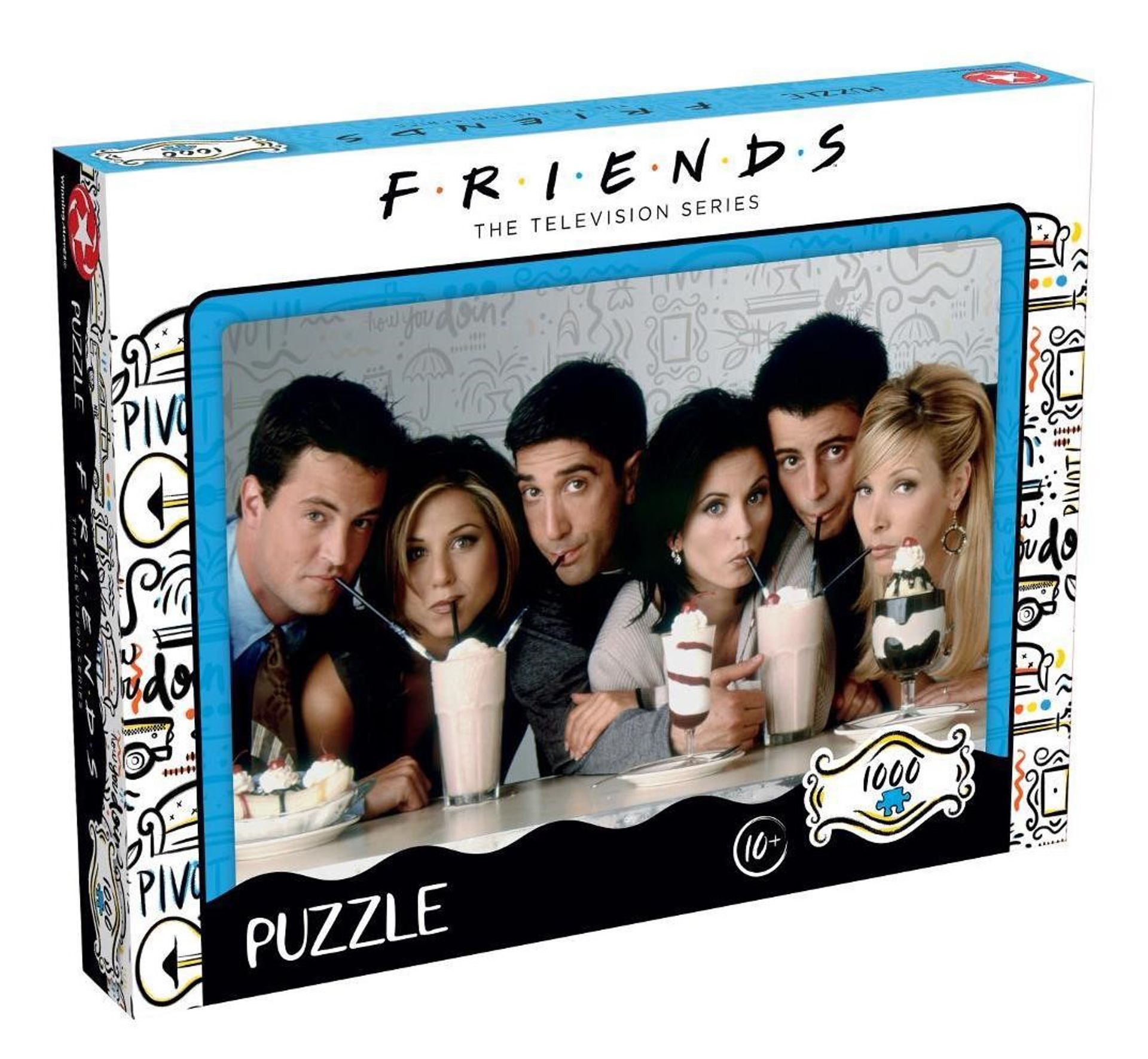 Friends - Milkshake Puzzle 1000 pcs