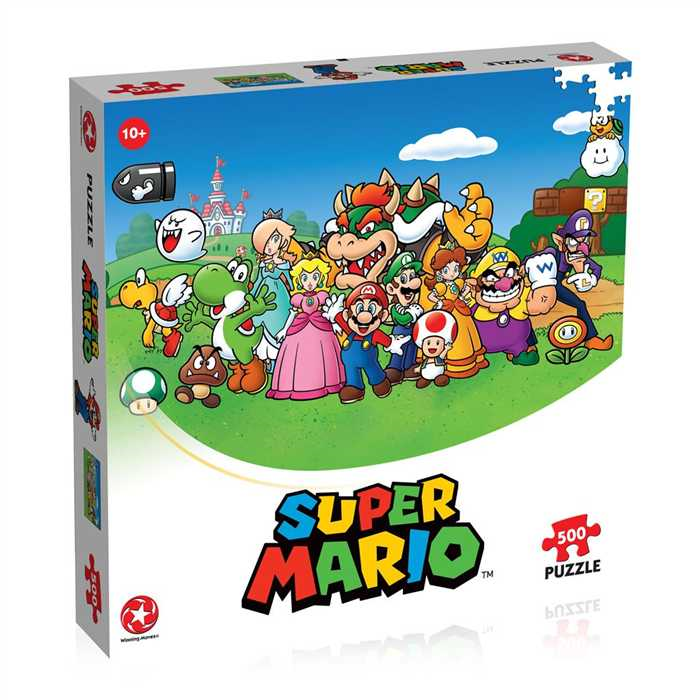 Nintendo - Super Mario et ses Amis Puzzle 500 pcs