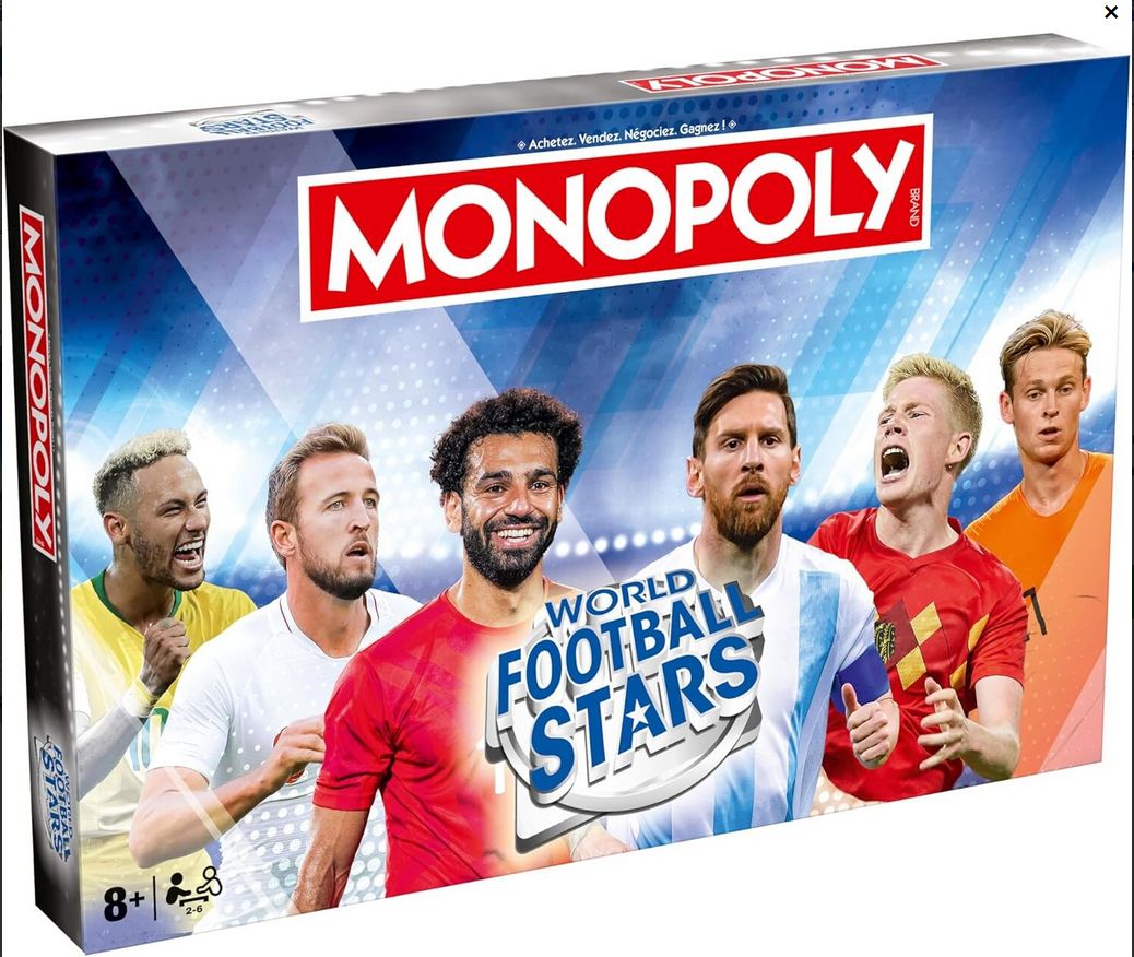 Jeu de société Monopoly World Football Stars