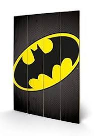 DC Comics - Batman Symbol Wood Print