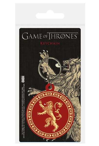 Game of Thrones - Lannister Rubber Keychain