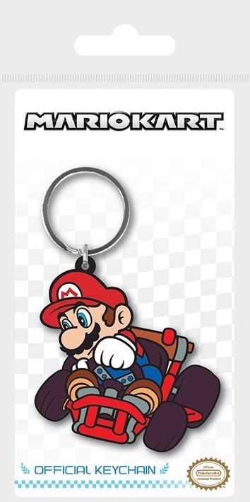 Mario Kart - Mario Drift Porte-Clef en Caoutchouc
