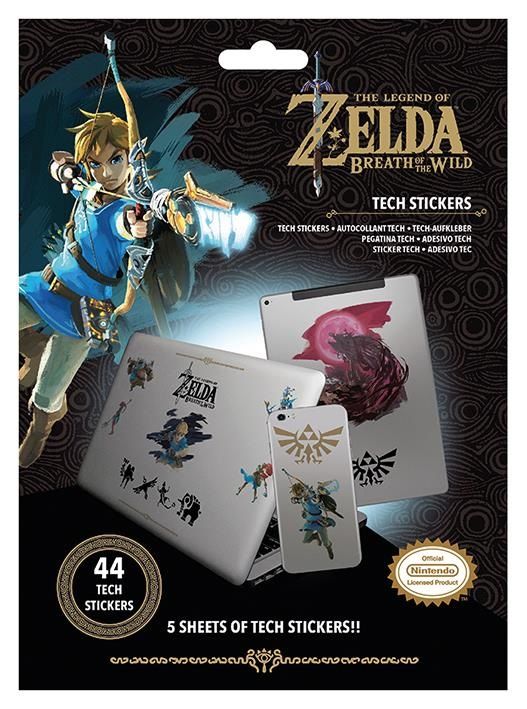The Legend of Zelda Breath of the Wild - Pack d\'Autocollant