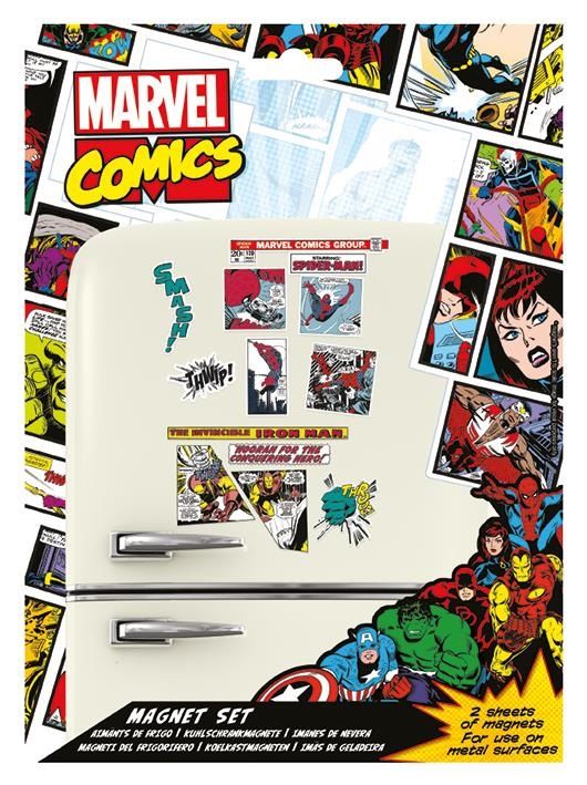 Marvel - Pack d'Aimant Marvel Comic