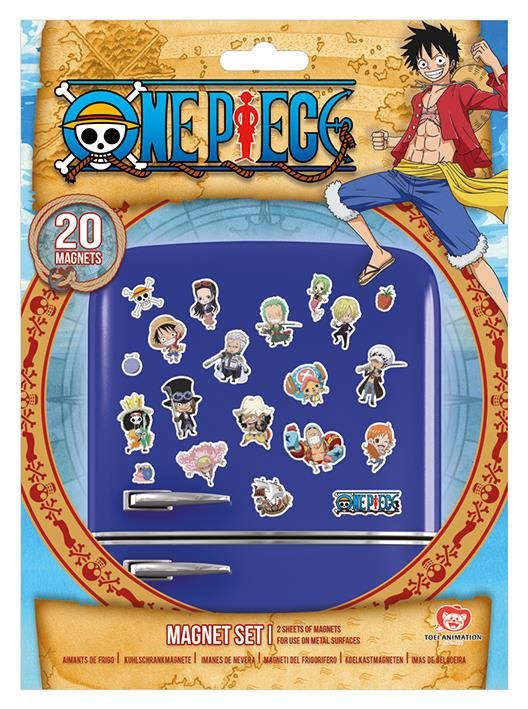 One Piece - Chibi Magnet Set