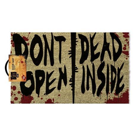 The Walking Dead - Tapis de porte Don't Open Dead Inside