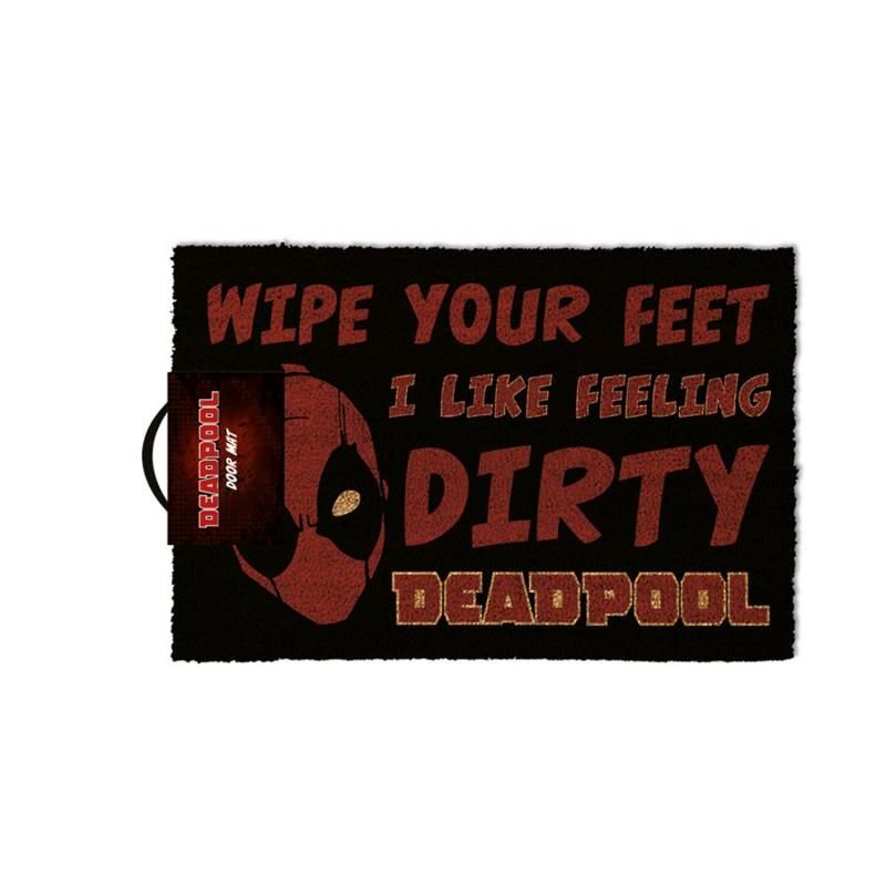 Marvel - Tapis de porte Dirty Deadpool