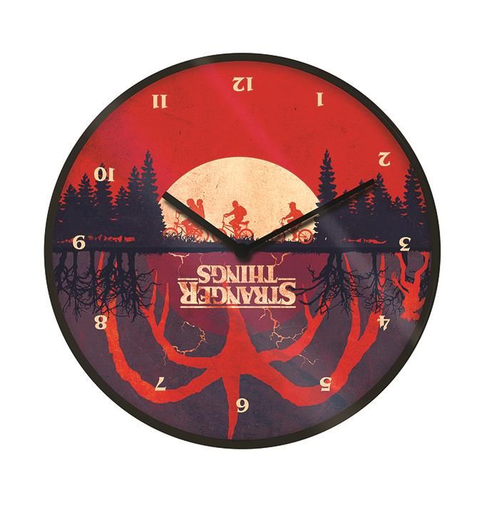 Stranger Things - Horloge murale Le Monde à l\'Envers