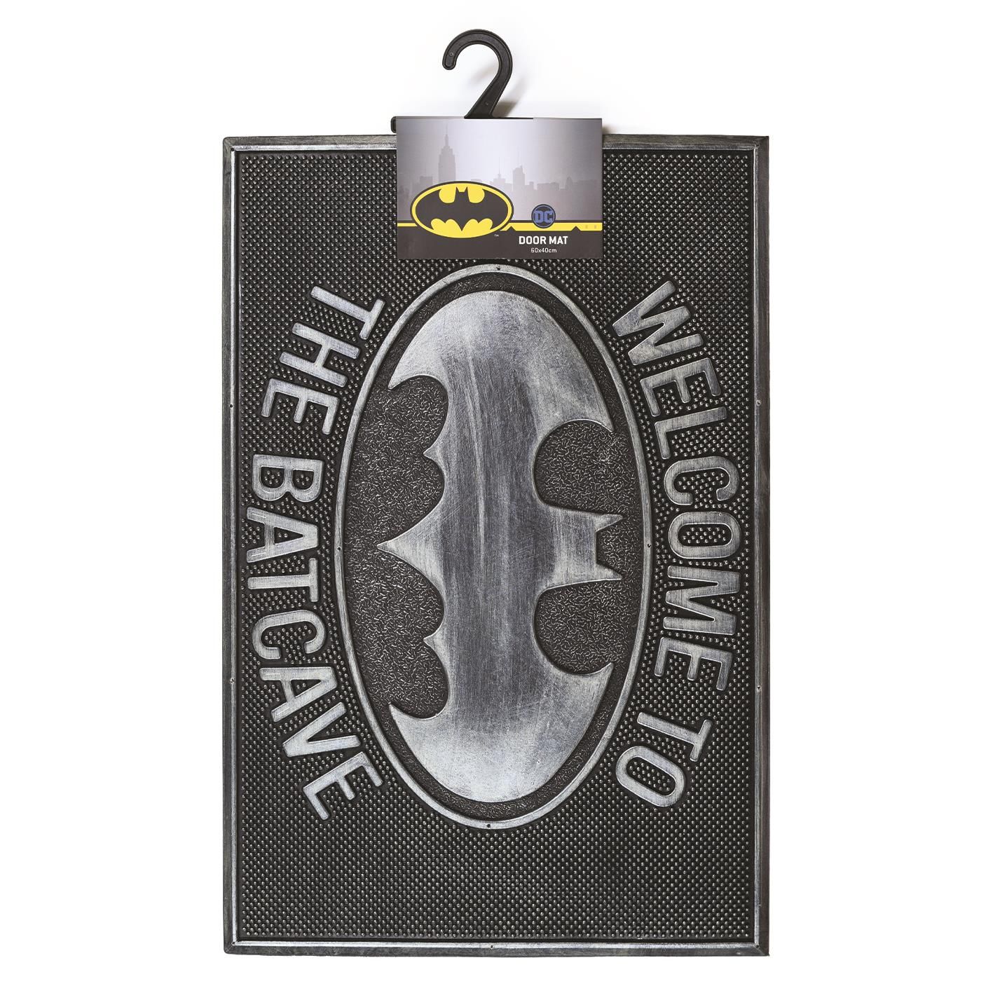 Batman - Tapis de porte en caoutchouc \"Welcome to the Batcave\"