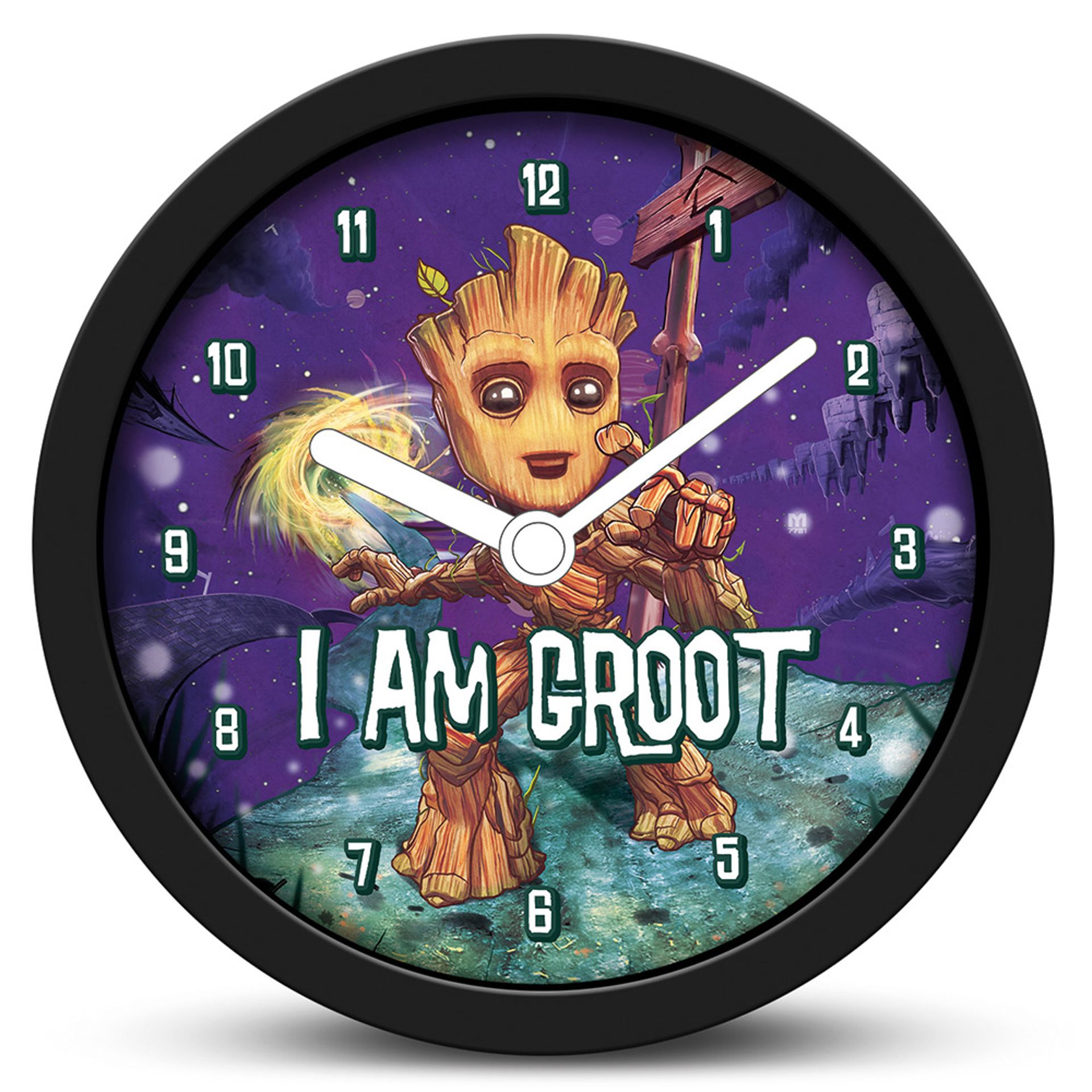 Les Gardiens de la Galaxie Horloge de bureau Je s\'appelle Groot