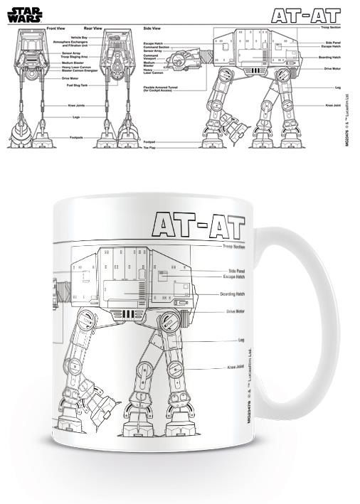 Star Wars - AT-AT Sketch Coffee Mug 315ml