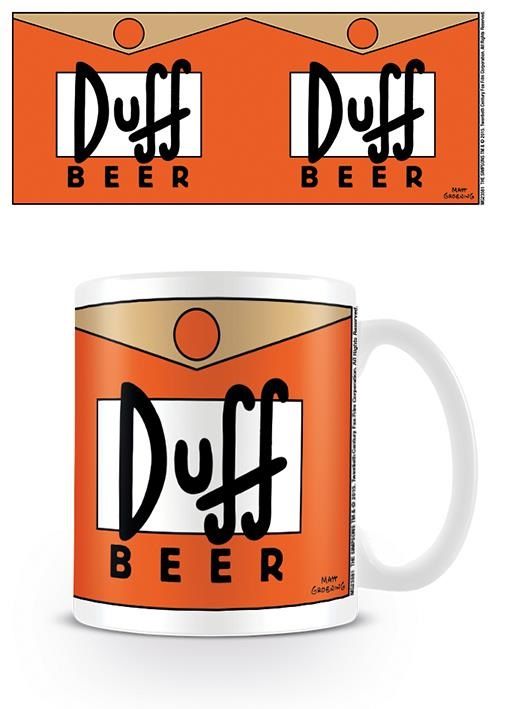 Les Simpsons - Bière Duff Coffee Mug 315ml