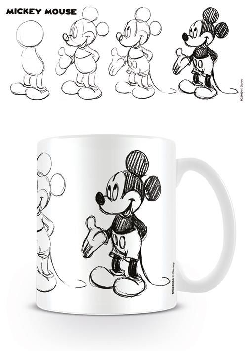Mickey Mouse - Sketch Process Coffee Mug 315ml