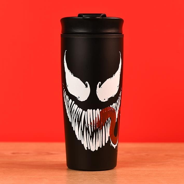 Venom - Visage Mug transportable en métal 450ml