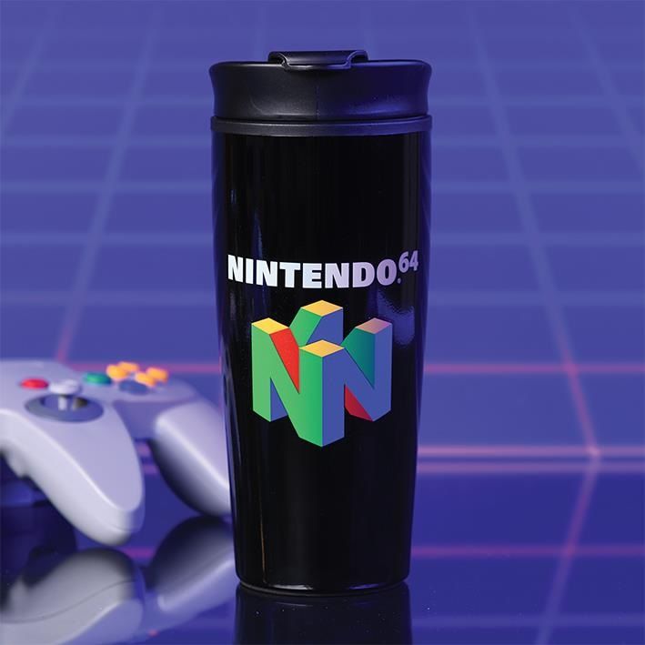 Nintendo - N64 Mug transportable en métal 450ml